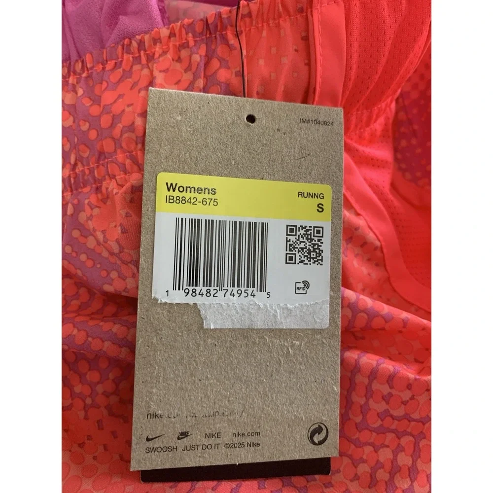 NWT-Nike Women Dri-Fit Tempo Mid Rise Brief-Lined Running Shorts 3